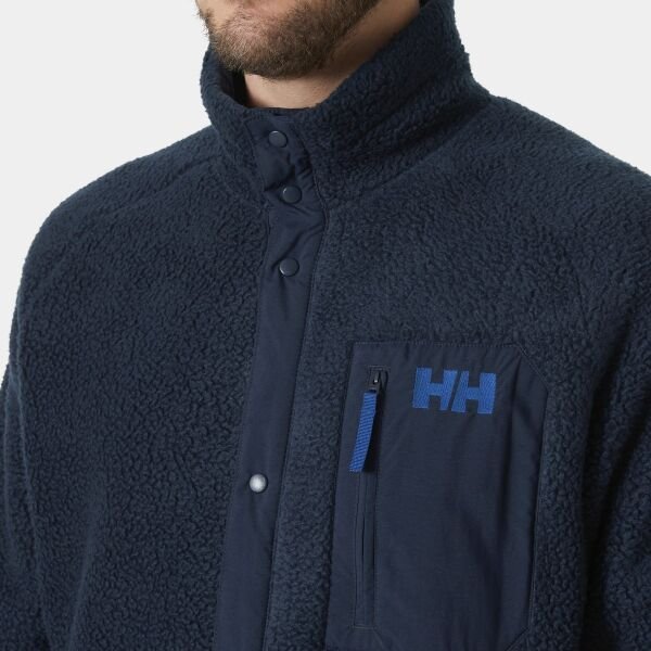 Helly Hansen Panorama Pile Snap Erkek Polar Mont Lacivert - S
