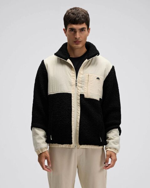 Ellesse Erkek Fermuarlı Polar Mont EM511 Siyah - XXL