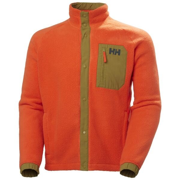 Helly Hansen Panorama Pile Snap Erkek Polar Mont Kırmızı - M