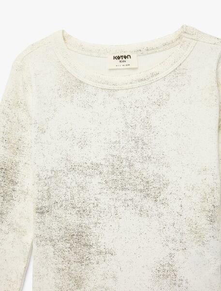 Koton Ekru Bluz 6SKG60092AK Ekru - 9-10
