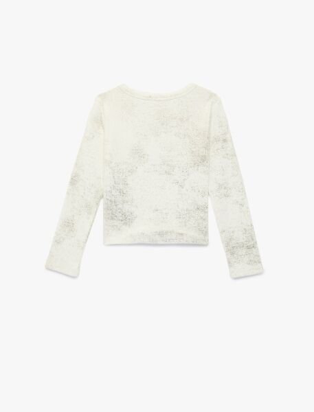 Koton Ekru Bluz 6Skg60092Ak Ekru - 9-10