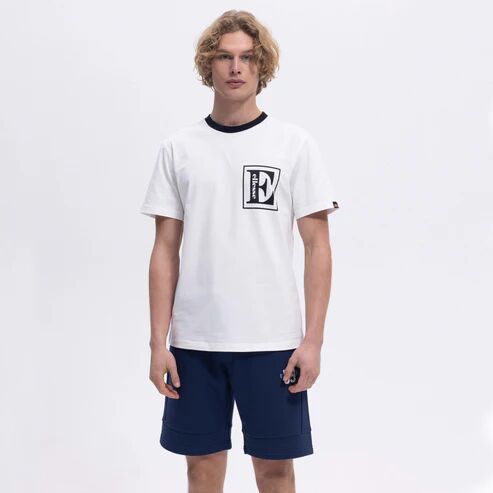 Ellesse Erkek T-shirt M-EM458 Beyaz - XXL