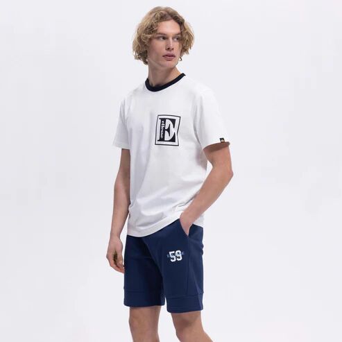Ellesse Erkek T-shirt M-EM458 Beyaz - XXL