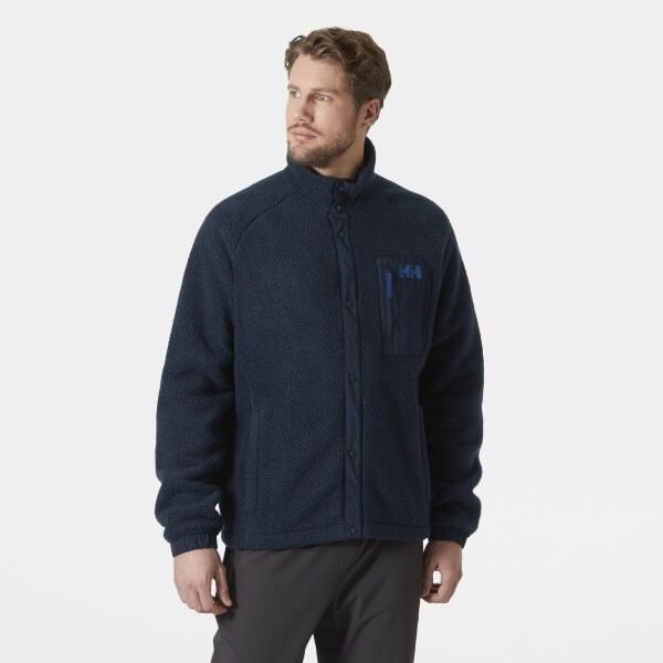 Helly Hansen Panorama Pile Snap Erkek Polar Mont Lacivert - S