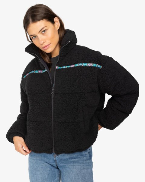 Billabong Sherpa Puffer Polar Siyah - XS