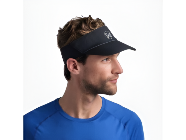 BUFF GO VISOR SOLID BLACK VIZOR ŞAPKA Siyah