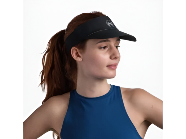 BUFF GO VISOR SOLID BLACK VIZOR ŞAPKA Siyah