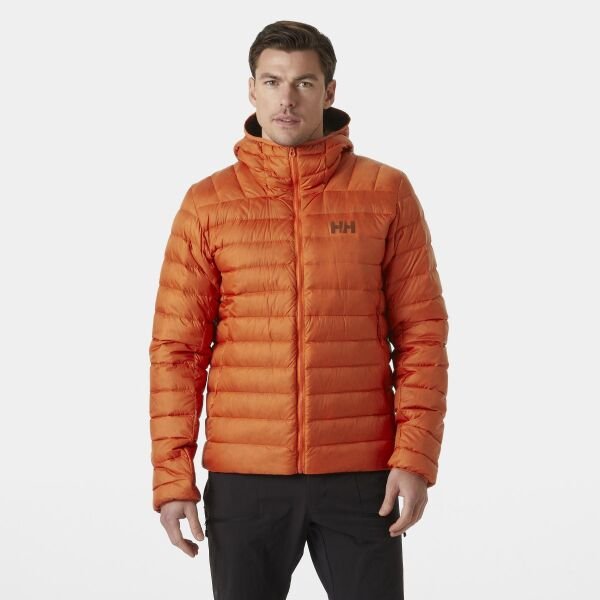 HELLY HANSEN Verglas Hooded Down Erkek Mont 2.0 Turuncu - S