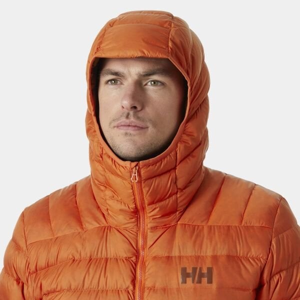 HELLY HANSEN Verglas Hooded Down Erkek Mont 2.0 Turuncu - S
