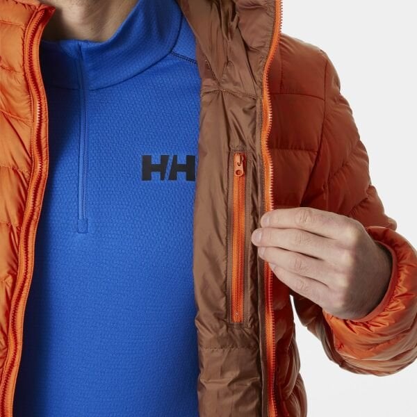 HELLY HANSEN Verglas Hooded Down Erkek Mont 2.0 Turuncu - S
