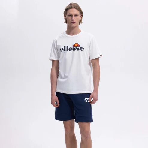 Ellesse Erkek T-shirt M-EM459 Beyaz - L
