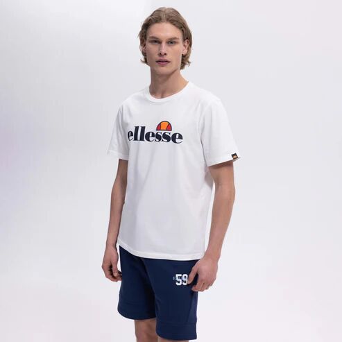 Ellesse Erkek T-shirt M-EM459 Beyaz - XL