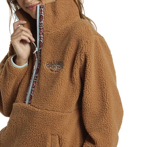 Billabong HORIZON MOCK NECK Kadın Polar Kiremit - XS/6