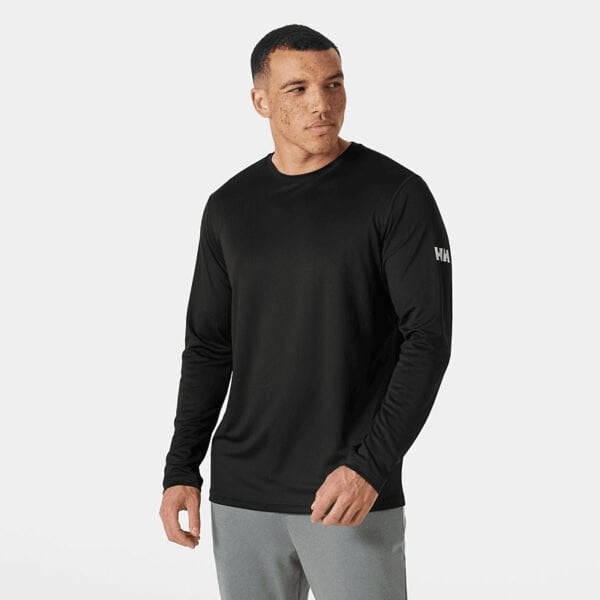 Helly Hansen Hh Tech Crew Ls 2.0 Uv Üst Hha.49582 XL - EBONY