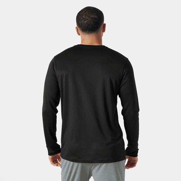 HELLY HANSEN HH TECH CREW LS 2.0 UV ÜST XL - EBONY