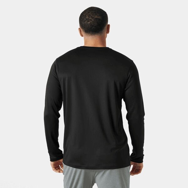 HELLY HANSEN HH TECH CREW LS 2.0 UV ÜST XL - EBONY