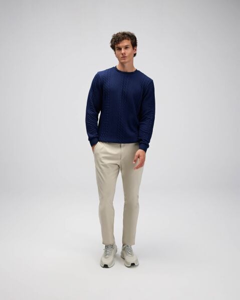 Ellesse Erkek Sweatshirt EM623 Lacivert - XXL