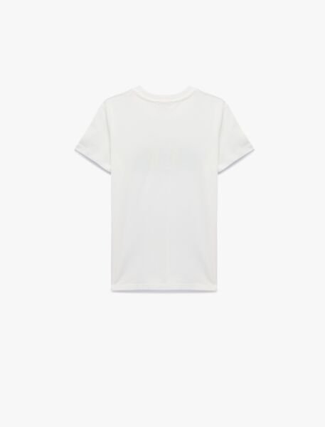 Koton Beyaz Tişört 6Skb10576Tk Beyaz - 9-10