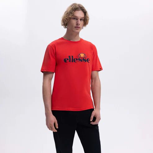 Ellesse Erkek T-shirt M-EM459 Kırmızı - XXL