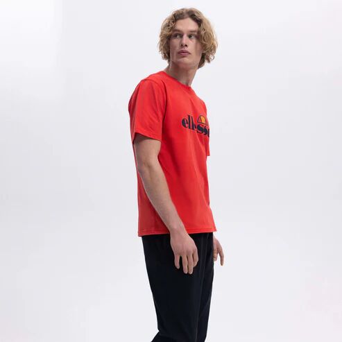 Ellesse Erkek T-shirt M-EM459 Kırmızı - XXL