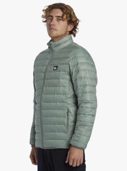 Quiksilver SCALY FZ Erkek Mont Turkuaz - S