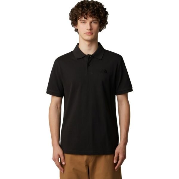 The North Face Essential Regular Erkek Polo T-Shirt Siyah - XL