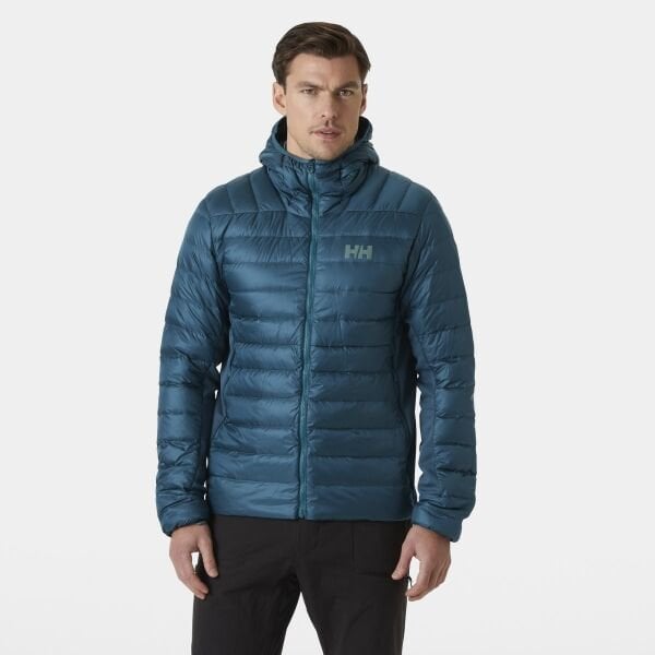 HELLY HANSEN Verglas Down Hybrid Hood Erkek Mont 2.0 Lacivert - S