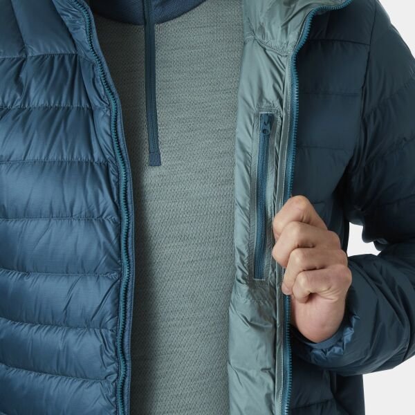 HELLY HANSEN Verglas Down Hybrid Hood Erkek Mont 2.0 Lacivert - S