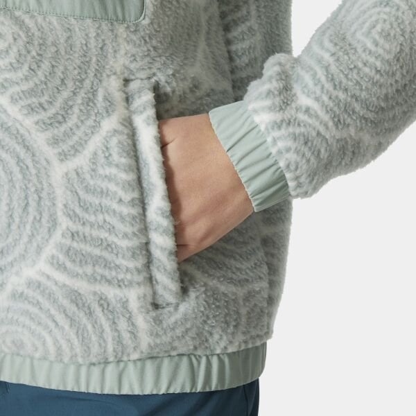 HELLY HANSEN Imperial Pile Snap Kadın Polar Mont Yeşil - S