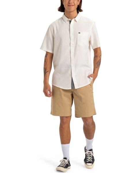 Quiksilver Time Box Erkek Gömlek Beyaz - XL