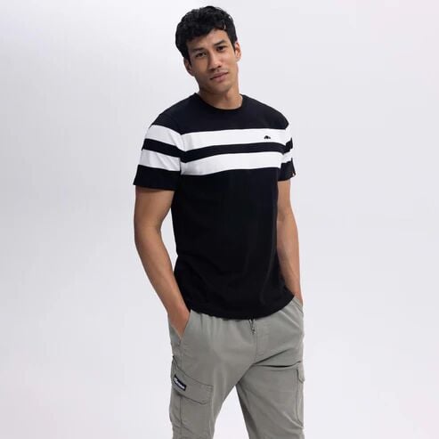 Ellesse Erkek T-shirt M-EM125 Siyah - XXL