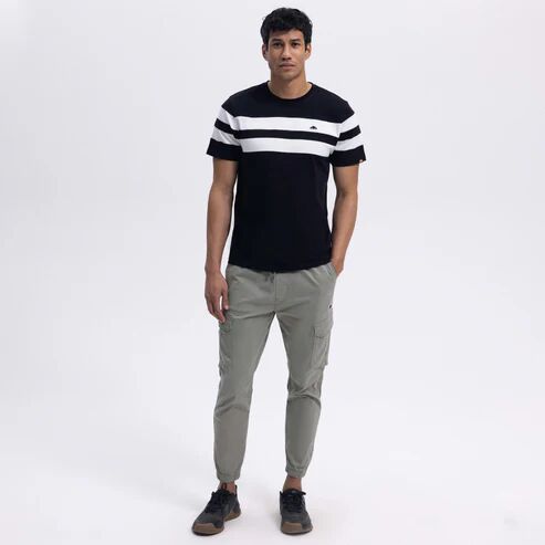 Ellesse Erkek T-shirt M-EM125 Siyah - XXL