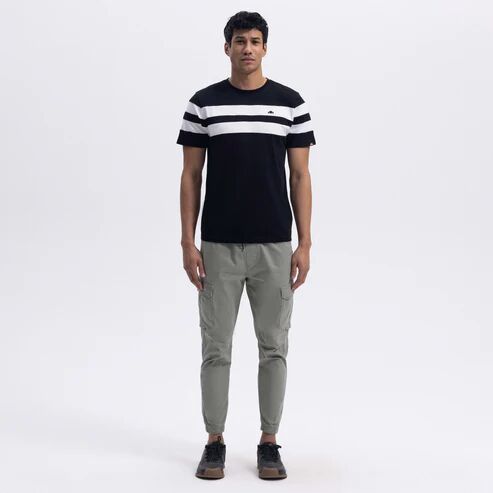 Ellesse Erkek T-shirt M-EM125 Siyah - XXL