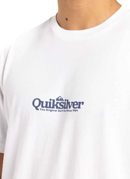 Quiksilver Fineline Ss Erkek T-Shirt Beyaz - XXL