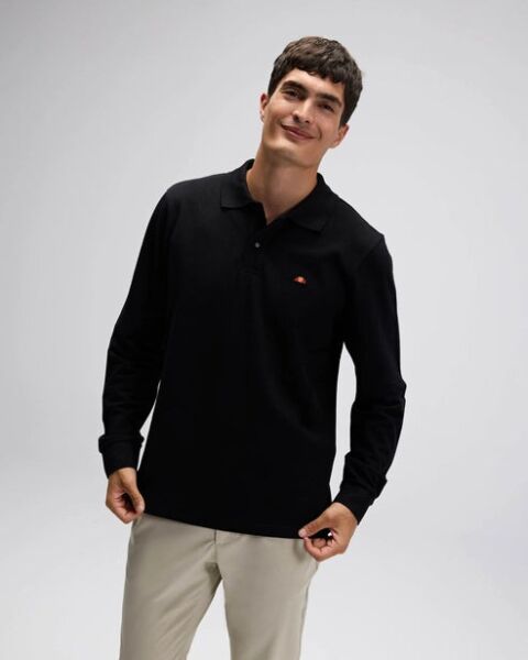 Ellesse Erkek Polo Sweatshirt EM582 XL - Siyah