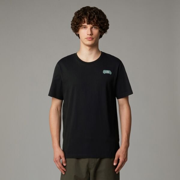 The North Face Ss Outdoor Graphic Tee Erkek T-Shirt Siyah - M