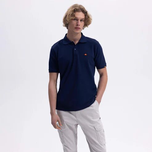 Ellesse Erkek Polo T-shirt M-EM460 Lacivert - M