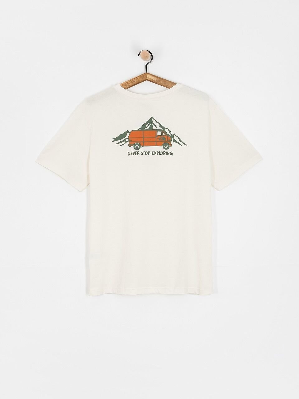 The North Face Ss Outdoor Graphic Tee Erkek T-Shirt Beyaz - XL
