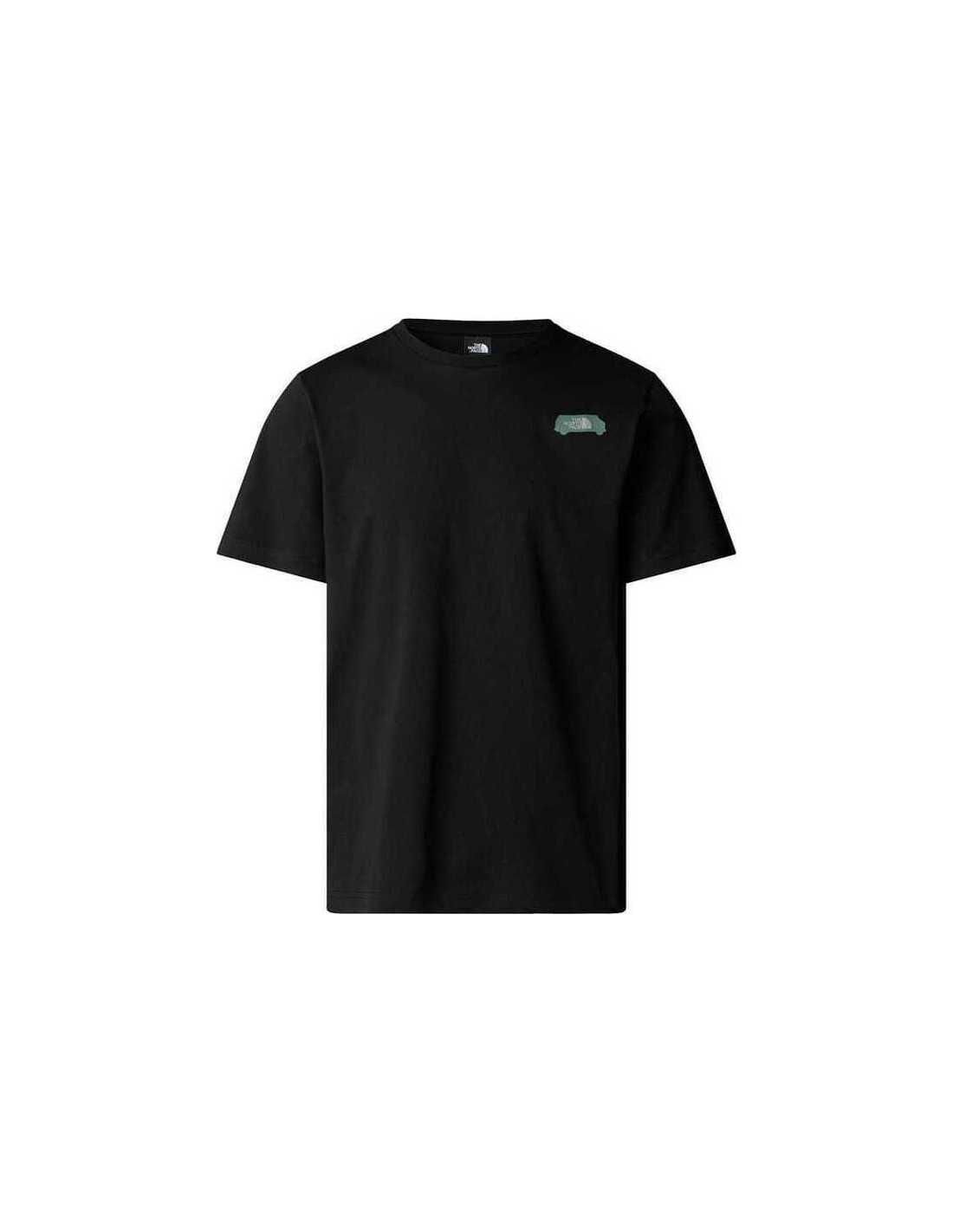 The North Face Ss Outdoor Graphic Tee Erkek T-Shirt Siyah - XL