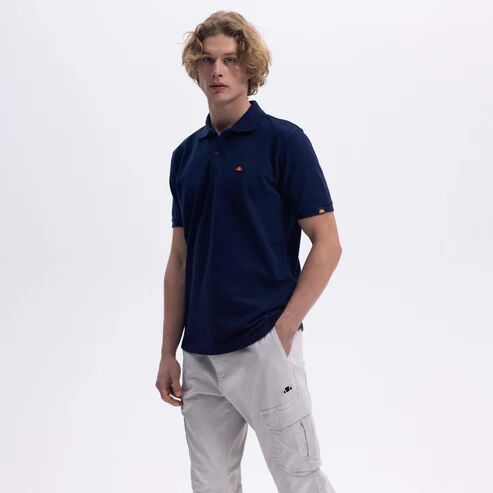 Ellesse Erkek Polo T-shirt M-EM460 Lacivert - XXL