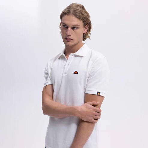 Ellesse Erkek Polo T-shirt M-EM460 Beyaz - XL