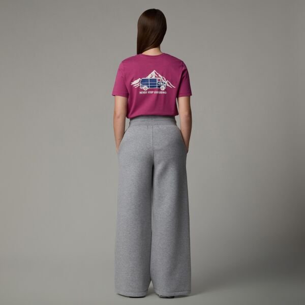 The North Face Ss Outdoor Graphic Tee Kadın T-Shirt Bordo - L