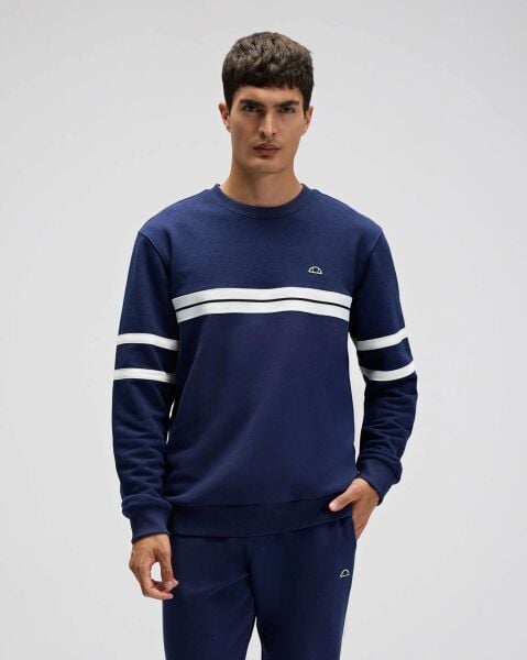 Ellesse Erkek Sweatshirt EM618 XXL - Lacivert