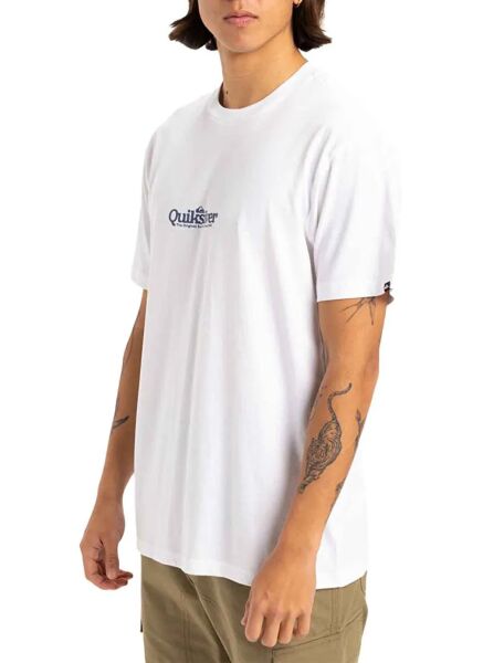 Quiksilver Fineline Ss Erkek T-Shirt Beyaz - XXL