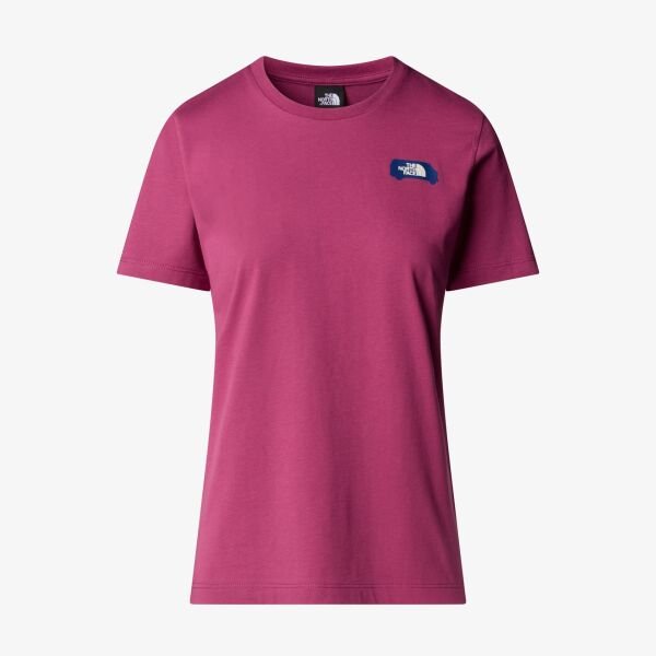 The North Face Ss Outdoor Graphic Tee Kadın T-Shirt Bordo - S
