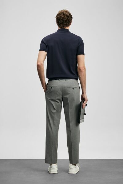 Lufian Derek Erkek Modal Karışımlı Kazak 111090134 L - KOYU LACİVERT