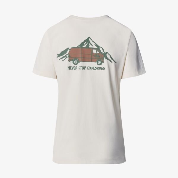 The North Face Ss Outdoor Graphic Tee Kadın T-Shirt Beyaz - L