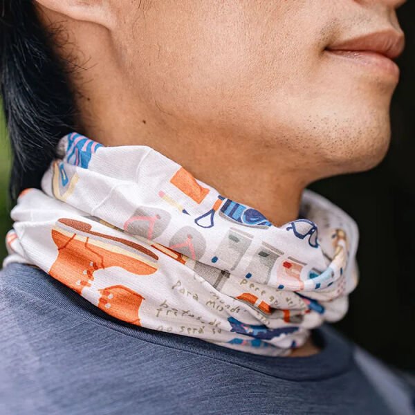 BUFF COOLNET UV® CAMINO GUIA PEREGRINO BOYUNLUK Renkli