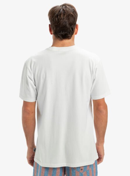 Quiksilver Salt Water Pocket Ss Tee Erkek T-Shirt Beyaz - XXL