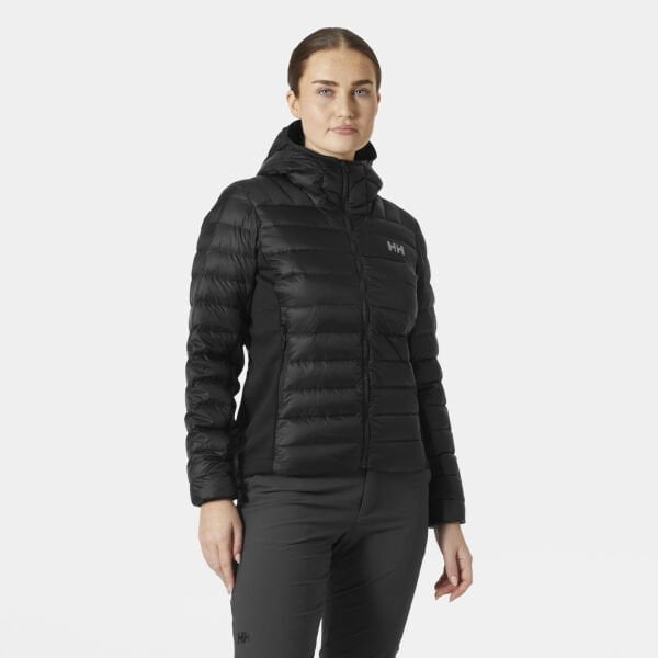 HELLY HANSEN Verglas Down Hybrid Hooded Kadın Mont 2.0 Siyah - XS